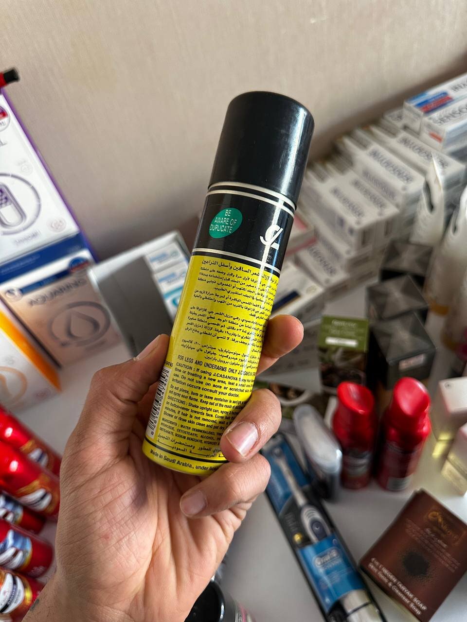 Casanova lemon Depilatory Spray