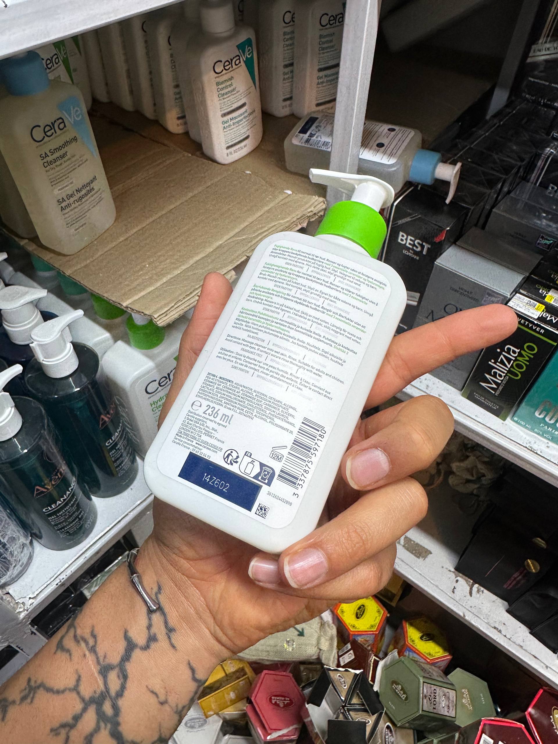 CeraVe Hydrating Cleanser