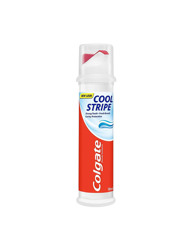Colgate Cool Stripe Pump Toothpaste